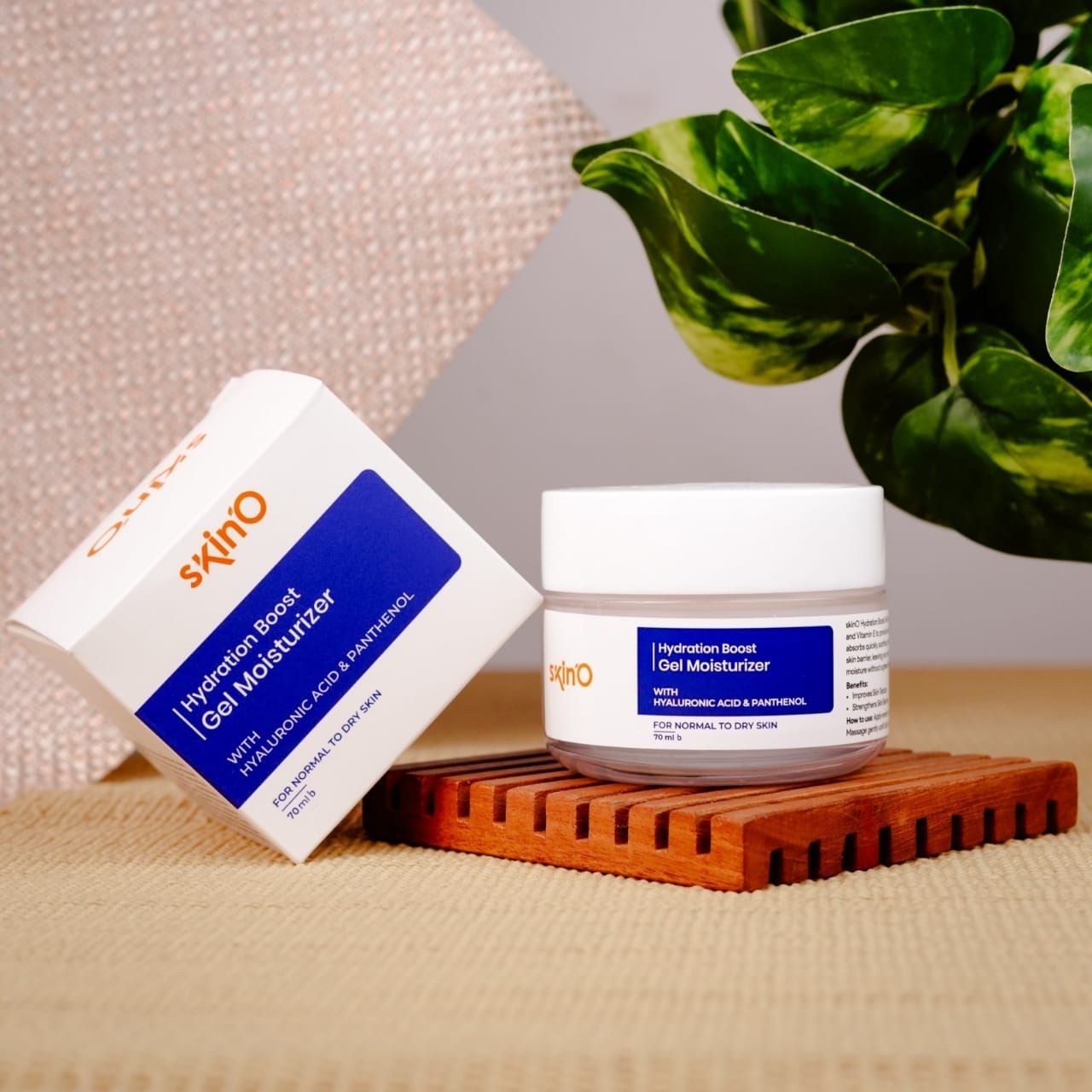 Skin'O Hydration Boost Gel Moisturizer with Hyaluronic Acid & Panthenol - 70ml