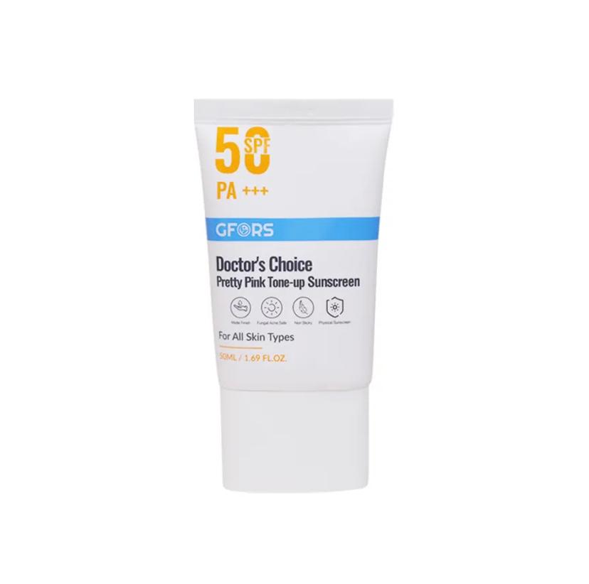 GFORS Doctor's Choice Pretty Pink Tone-up Sunscreen
Size: 50ml