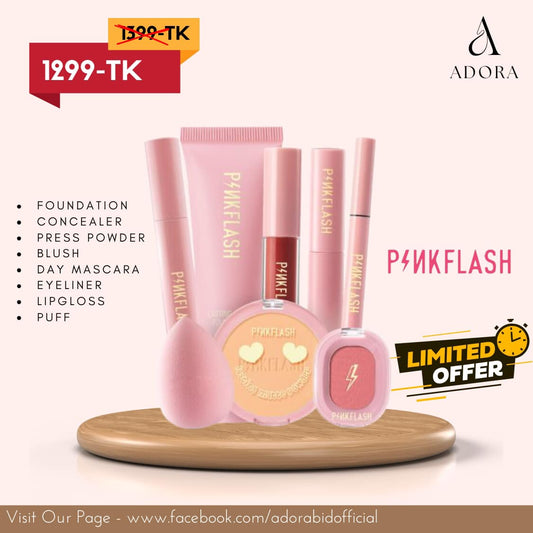 Pink Flash Makeup Combo